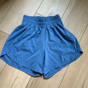 Lululemon track that high rise short 5”
